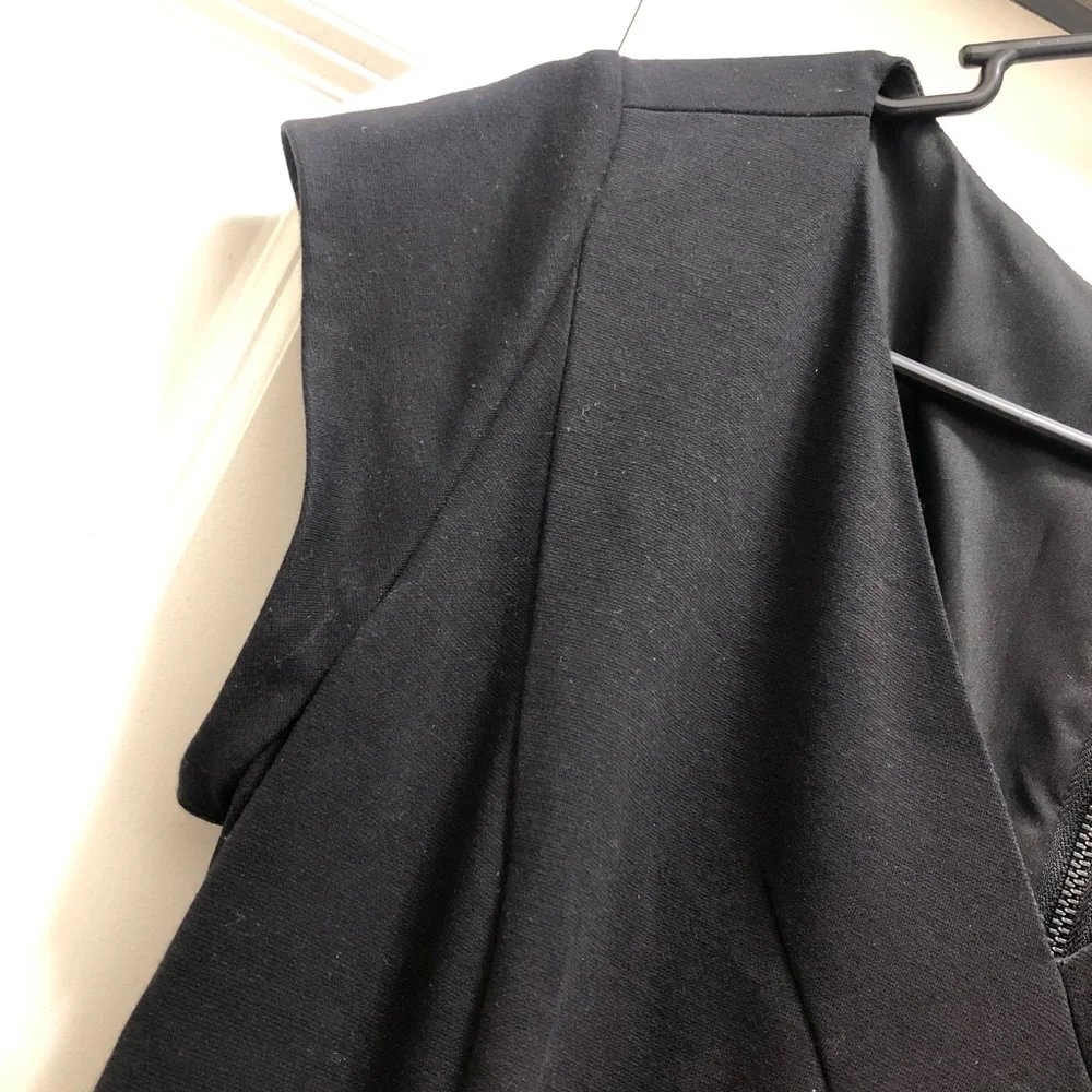 Classiques Entier Black V Neck Mini Dress size 6 - Picture 8 of 13
